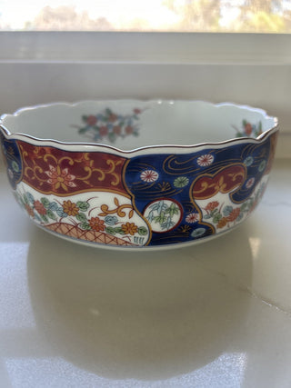 Otagiri Japanese Imari Floral Bowl -RSV