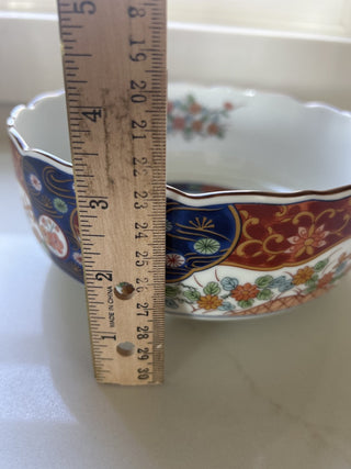 Otagiri Japanese Imari Floral Bowl -RSV