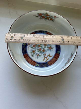 Otagiri Japanese Imari Floral Bowl -RSV