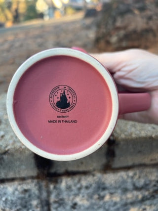 Walt Disney World "Images Of Minnie Mouse" Mug Pink