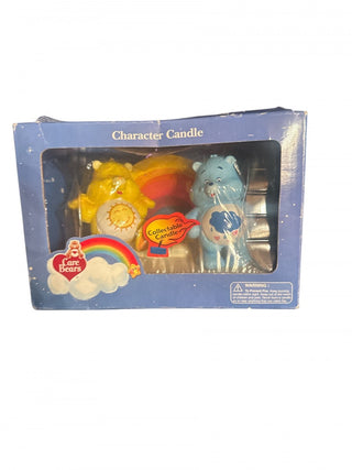 Semi Vintage 2003 Care Bears Collectible Character Candle Set by fun 4 All #47 VV MTS