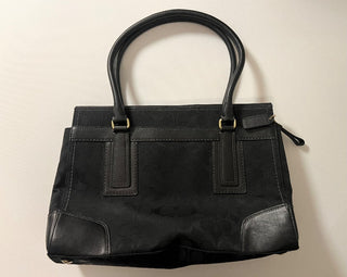 Vintage Coach Hampton signature black tote RSV|103646