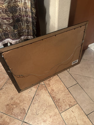 RARE 2007 Budweiser Select Framed beveled Bar Sign Mirror 34 1/2 " X 22 1/2" #47 VV MTS"|129455