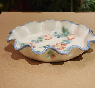 1990 Clouds Folsom Ruffled Bowl RSV|67405