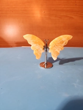 Beautiful calcite, crystal Butterfly 2.5 inches tall