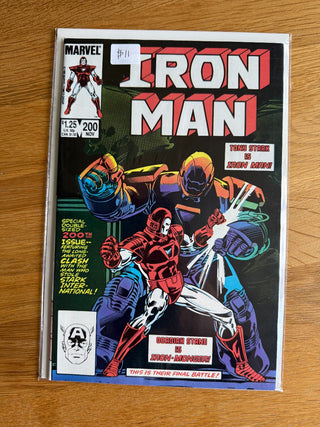 Comic Book: Iron Man Issue 200|68732