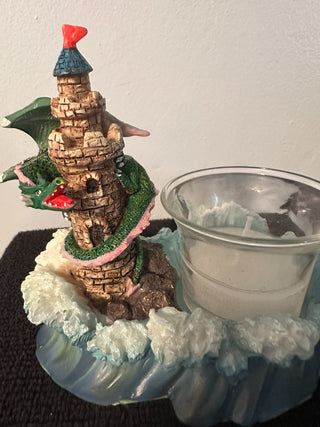 Dragon Castle Tea Light MTS|68055