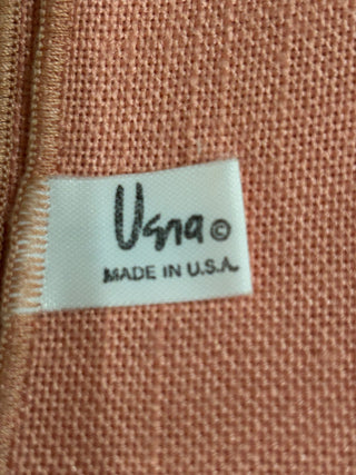 Vintage Peach Tablecloth,  58”x116”    MTS