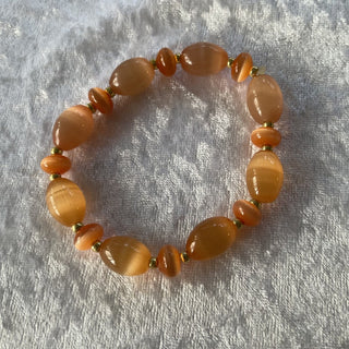 orange stretchy bracelet RSV