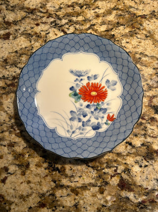 Vintage Japanese Imari Floral Bowl    MTS