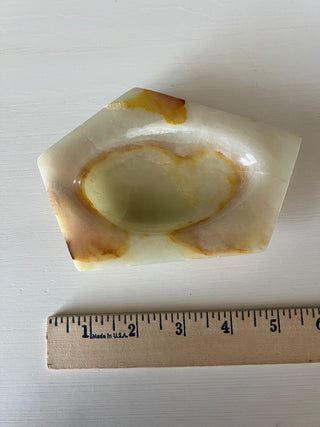 Geometric onyx trinket dish RSV|105428