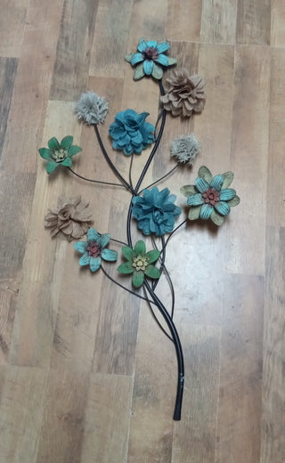 MW Floral Metal Wall Decor MTS|96936