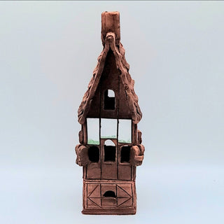 Clay Tealight House