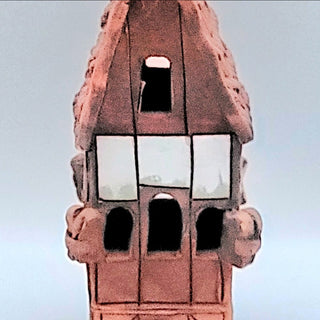 Clay Tealight House