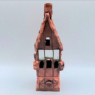 Clay Tealight House
