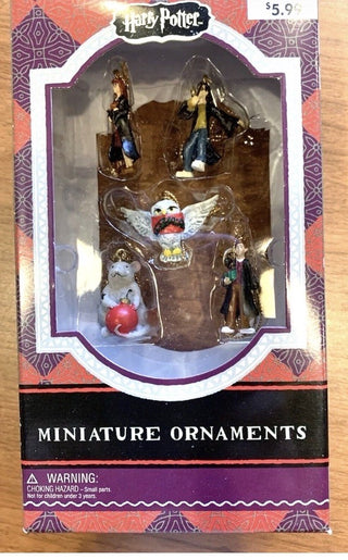 Harry Potter Minature Christmas ornaments #62 VV MTS|130855