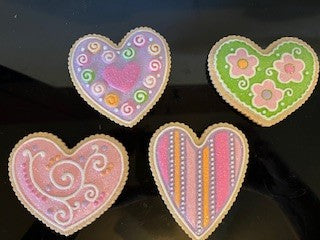 #2438 Heart Sugar Cookie Magnet RSV|121413