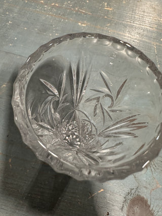 Vintage Lenox Fine Crystal Star Bud Vase Clear Cut Glass #62 VV MTS|145294