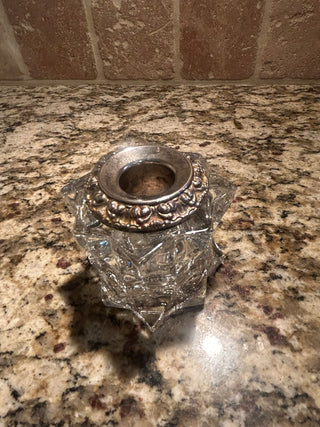 Crystal Candlestick Holder    MTS