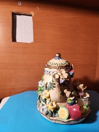 Teapot four two music box