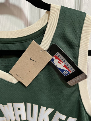 NEW Men’s Sz XL Milwaukee Bucks Middleton Jersey #22 Nike Authentic NBA RCD|117322