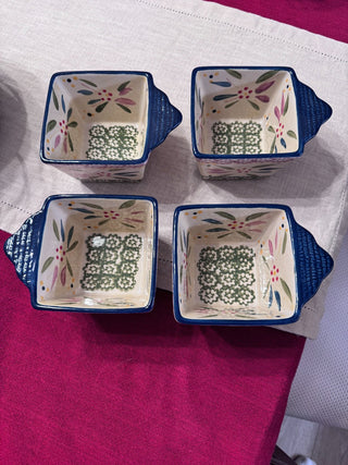 temptations baking dish 4" set of 4