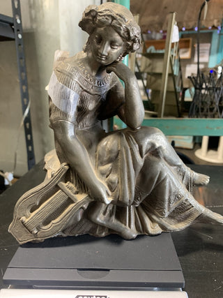 Jd-Victorian metal cast Statue RCD|82291