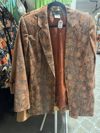 Vintage Harve Bernard Snakeskin blazer MTS|141706