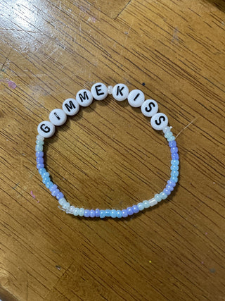 Heated Rivalry Gimme Kiss Light Blue Bracelet MTS