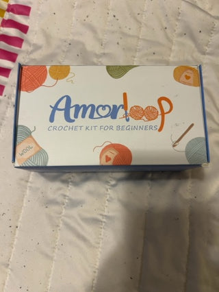 NEW Amorloop Crochet Kit for Beginners BEAR