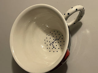 HeARTful Home Black/ White w/ Heart Mug, Pesche--SP MTS