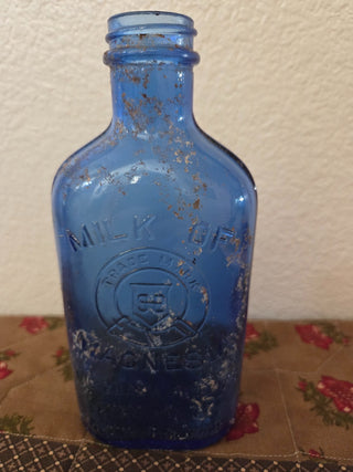1930s Cobalt Blue Genuine Phillips Milk of Magnesia, RCD|113048