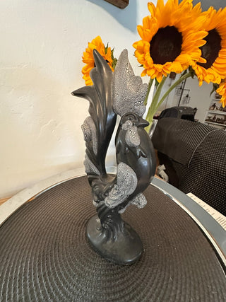 Chicken Black Rooster 11" MTS