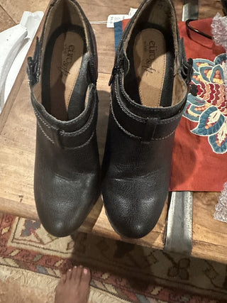 NEW EUROSOFT SONDRA BLACK ANKLE BOOTIES BOOTS WOMENS 9 #63 VV MTS|107435