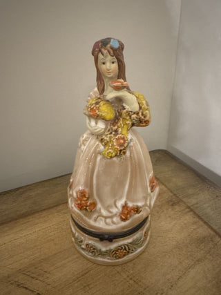 AJ - Fall Color Girl Trinket Box MTS|117474