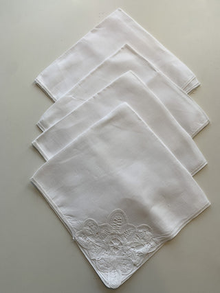 Embroidered napkins - set of 4|51984