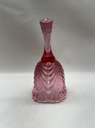 Fenton Pink Glass Bell|92498