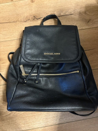 Michael Kors Rachel Black Pebble Backpack RSV