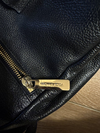 Michael Kors Rachel Black Pebble Backpack RSV