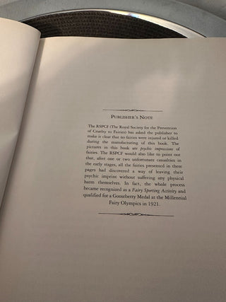 Book Pressed Fairy Book Hardcover MTS|86614