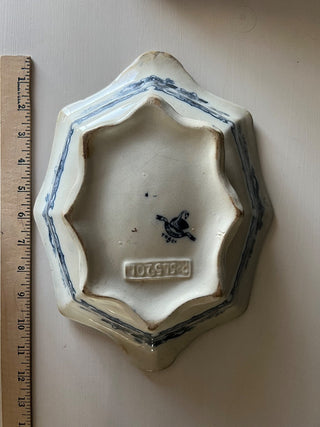 Antique flow blue tureen RSV