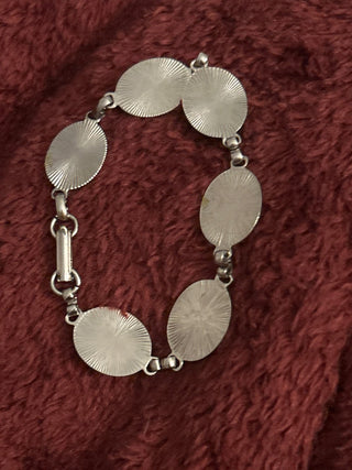 Vintage silver bracelet MTS
