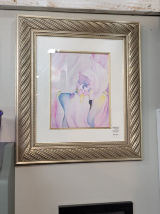 Framed Georgia O'Keeffe "Light Iris" Print|61823