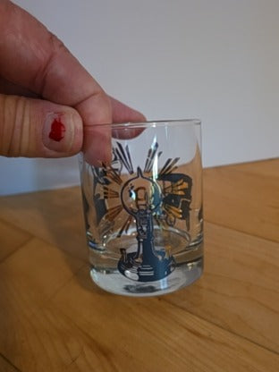 RF Vtg Edison Ford Estate Shot Glass
