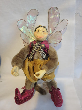 Vtg Mark Roberts Flying Monkey 10" Ornament RCD|133854