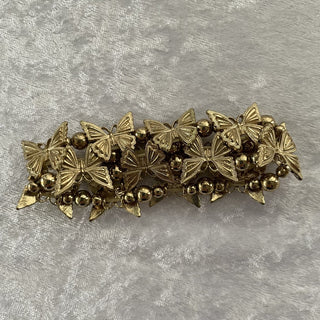 gold tone butterfly stretchy bracelet RSV