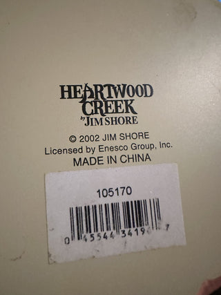 Retired 2002  Jim Shore Heartwood Creek Angel Holding Cat B105170 #62 VV MTS|81363