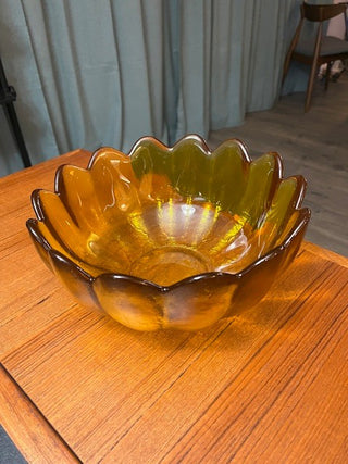 BLENKO 16143-L Jonquil Lotus Petal Bowl RSV|44851