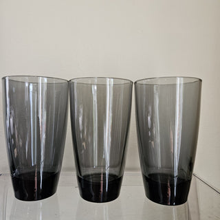 Libbey Smoke Gray Glasses (Set of 3) (BRI).- MTS|122453
