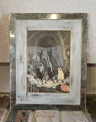 Hanging picture frame w/print outer dimensions 8x10", RSV|111756